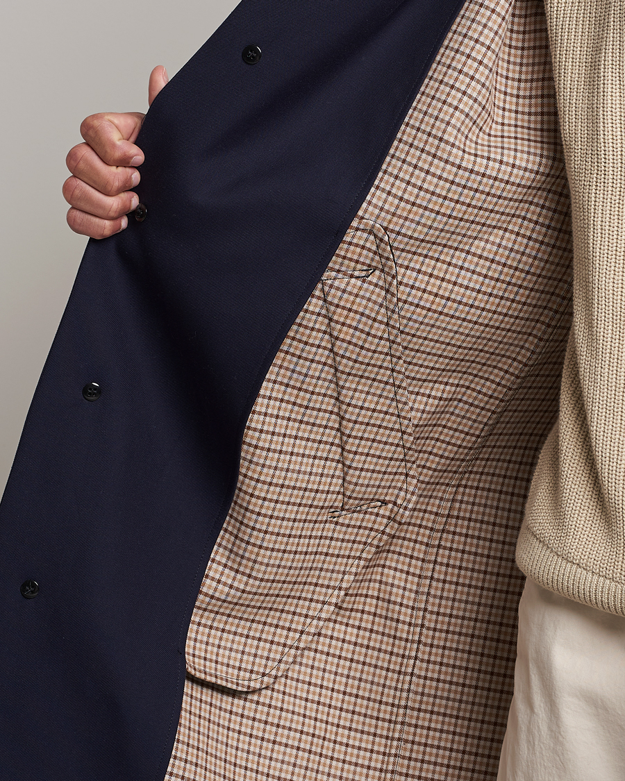 Herre | Jakker | A.P.C. | Wool Mac Coat Navy