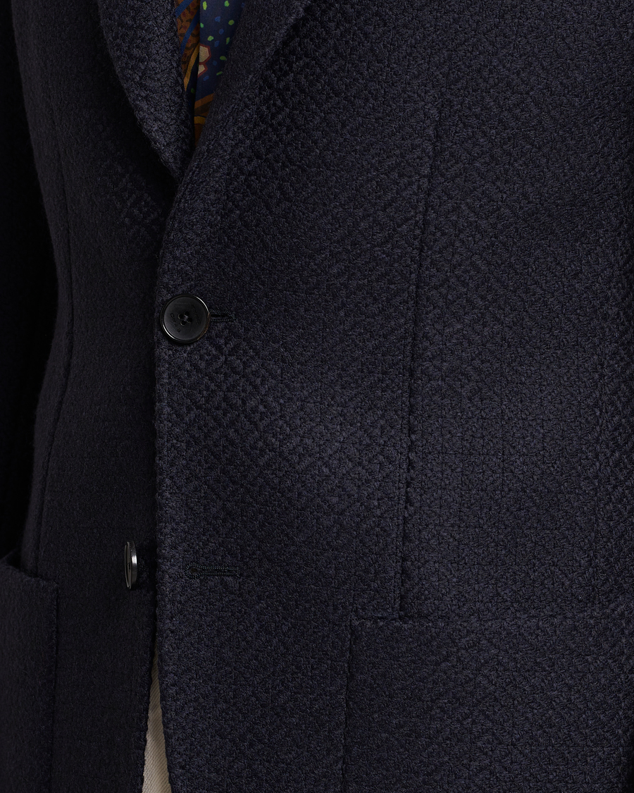 Herre | Blazere & jakker | Etro | Jacquard Jersey Blazer Navy