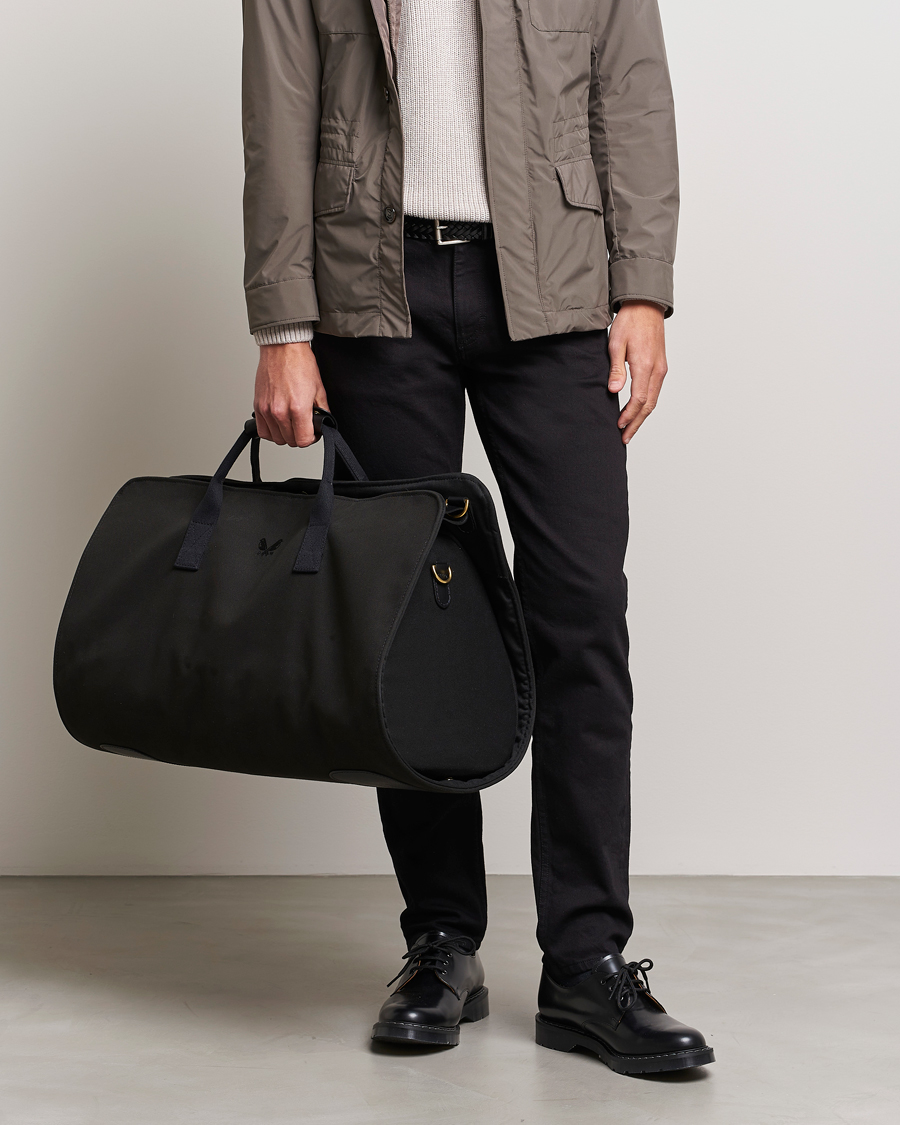 Herre | Weekendtasker | Bennett Winch | Canvas Suit Carrier Holdall Black