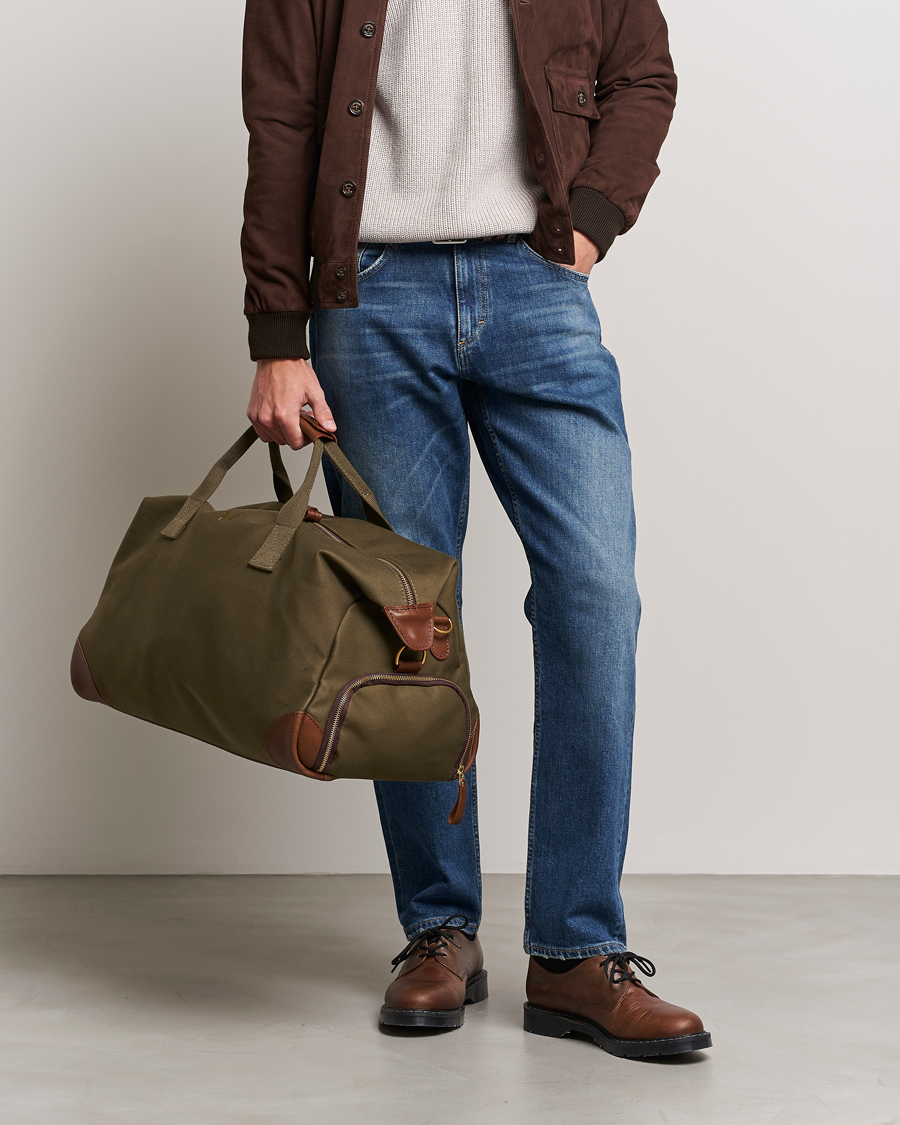 Herre | Weekendtasker | Bennett Winch | Canvas Weekender Olive