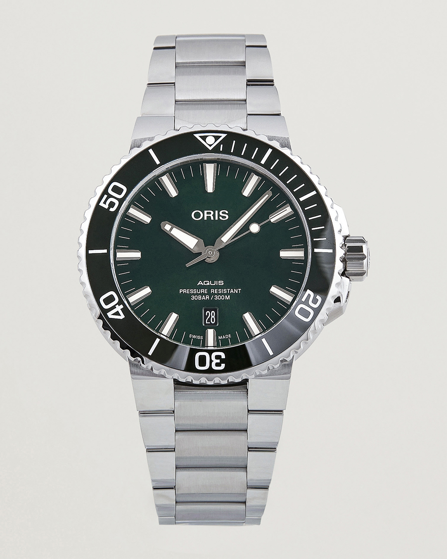 Oris Aquis Date 41 5mm Green CareOfCarl.dk