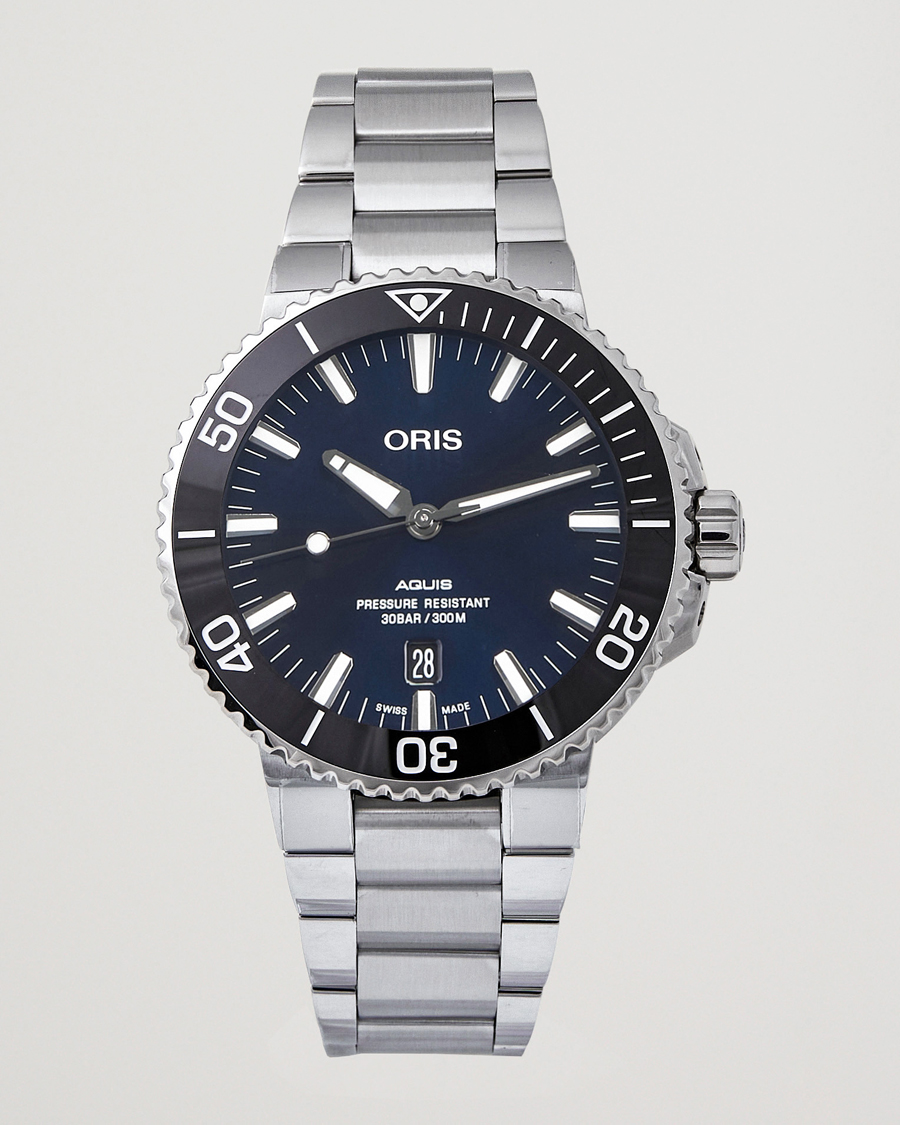 Oris Aquis Date 41 5mm Blue CareOfCarl.dk