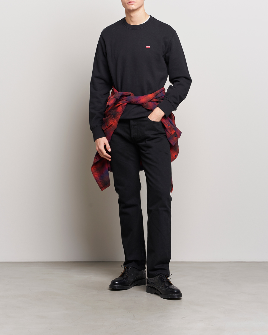 Herre | Trøjer | Levi's | Original Crew Neck Sweatshirt Mineral Black