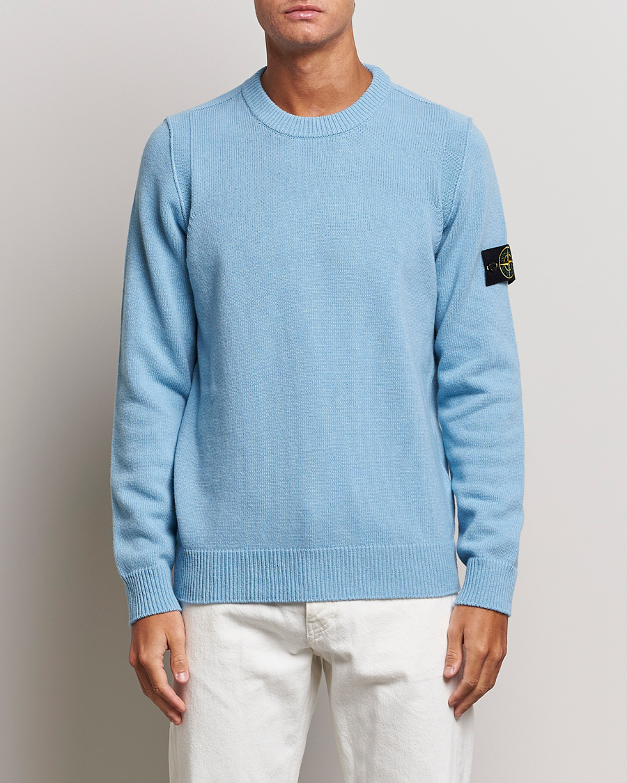 Stone island discount sweatshirt sky blue