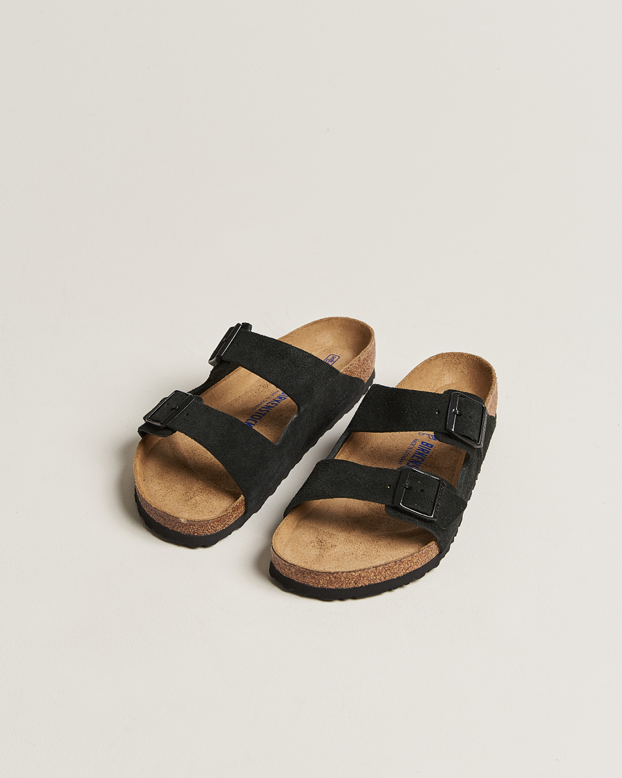 BIRKENSTOCK Classic Footbed Black Olied Leather - CareOfCarl.dk