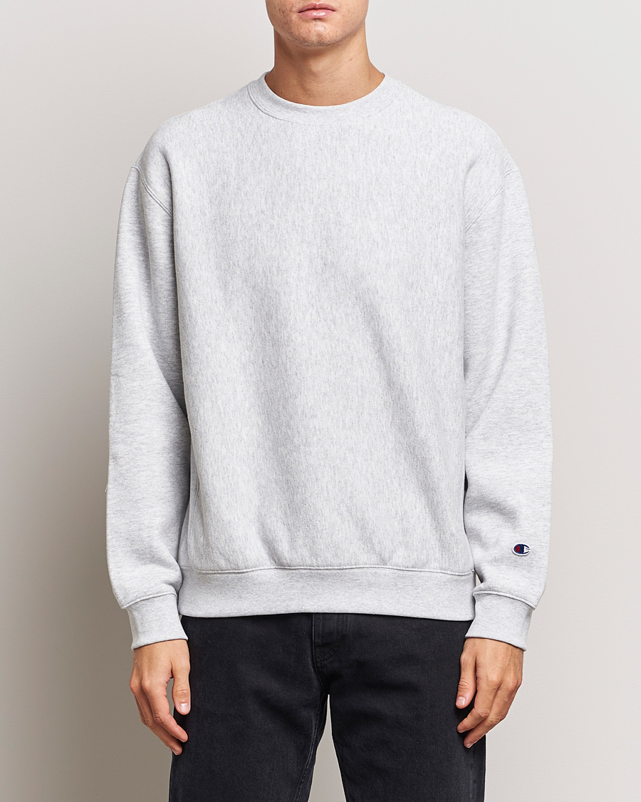 Herre | Trøjer | Champion | Reverse Weave Soft Fleece Sweatshirt Grey Melange