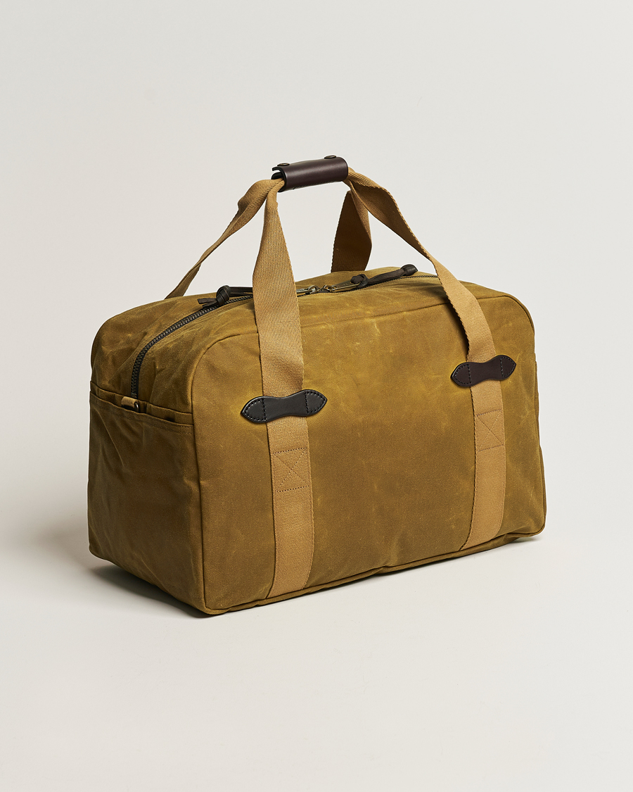 Herre | Tilbehør | Filson | Tin Cloth Medium Duffle Bag Dark Tan