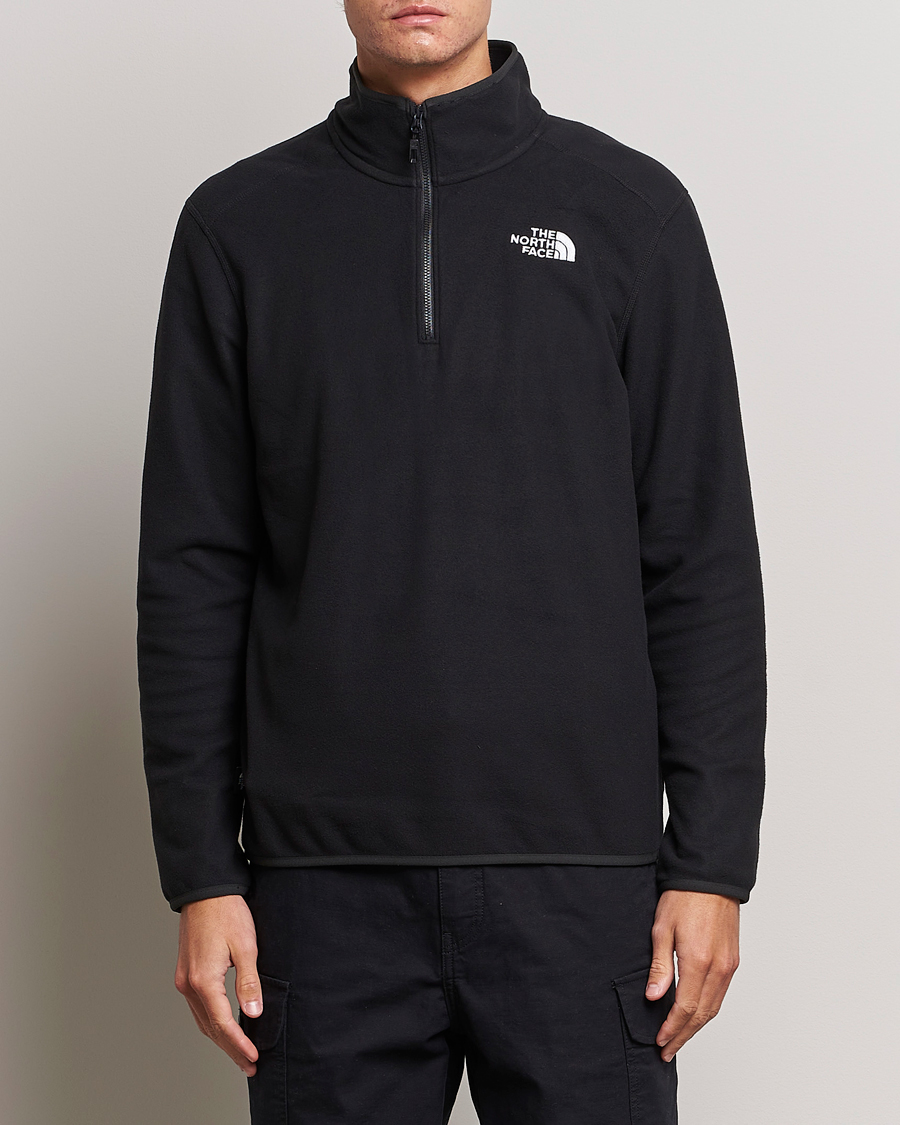 Herre | Udsalg tøj | The North Face | Glacier 1/4 Zip Fleece Black