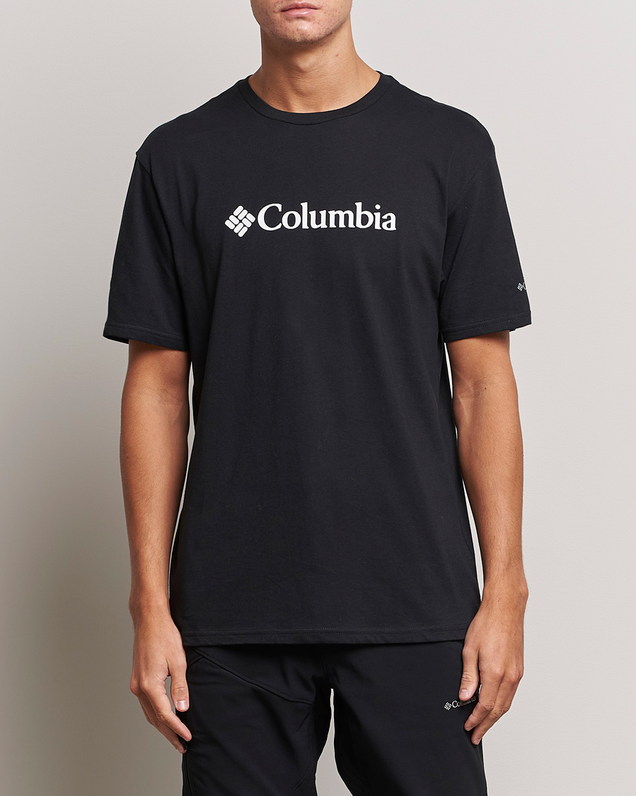 bekræft venligst for mig nitrogen Columbia Organic Cotton Basic Logo T-Shirt Black - CareOfCarl.dk