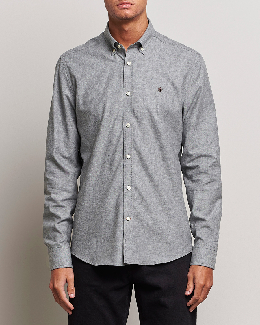 Barbour Lifestyle Betsom Flannel Check Shirt Grey Marl - CareOfCarl.dk