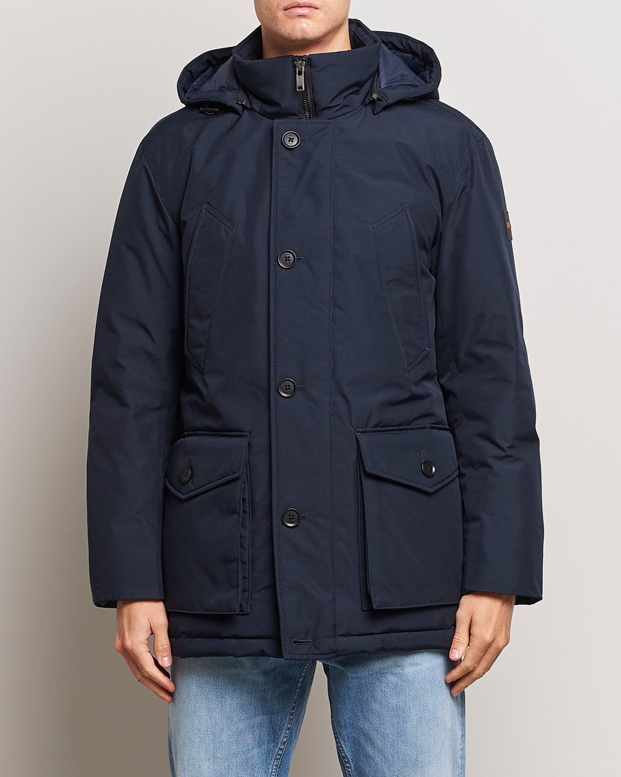 Herre |  | BOSS ORANGE | Osiass Parka Dark Blue