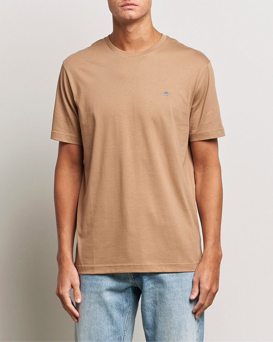 Herre |  | GANT | The Original T-Shirt Warm Khaki