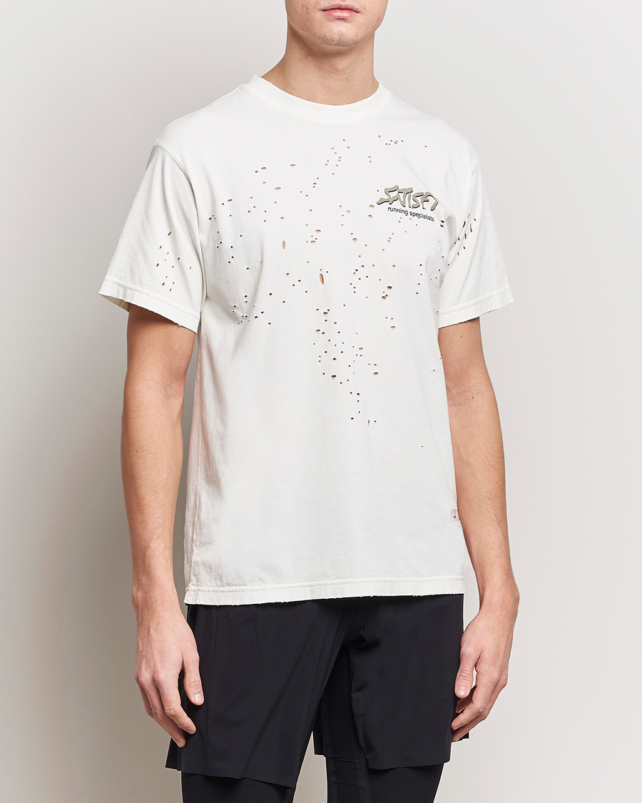 Herre |  | Satisfy | MothTech T-Shirt Off White