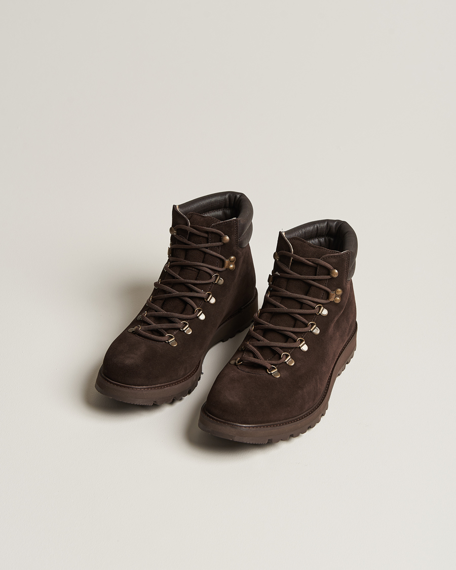 Herre | Vintersko | Myrqvist | Duved II Laced Boot Dark Brown Suede