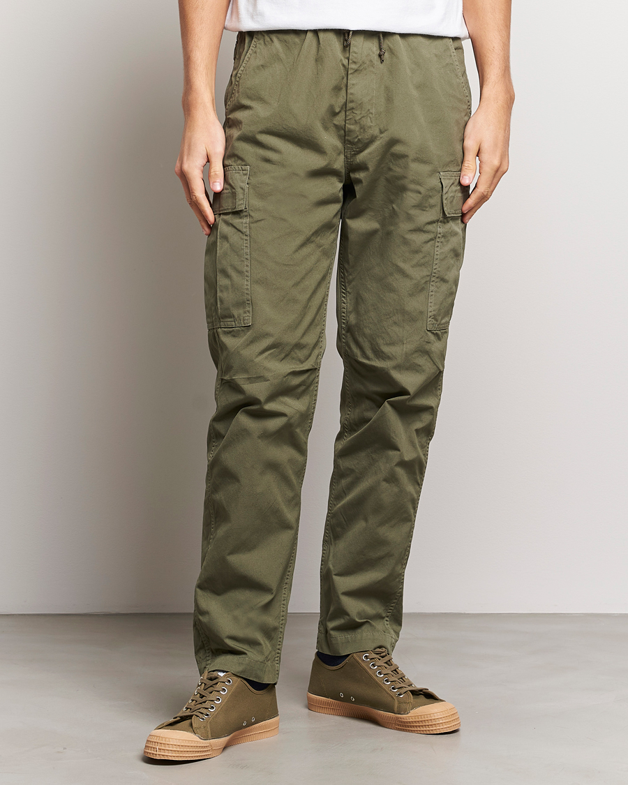 Herre | Udsalg tøj | orSlow | Easy Cargo Pants Army Green