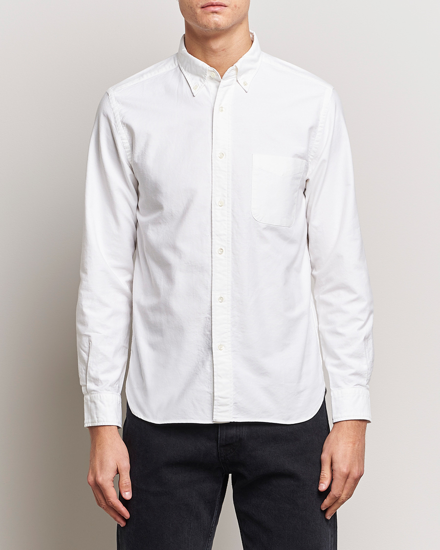 Herre | Tøj | BEAMS PLUS | Oxford Button Down Shirt White