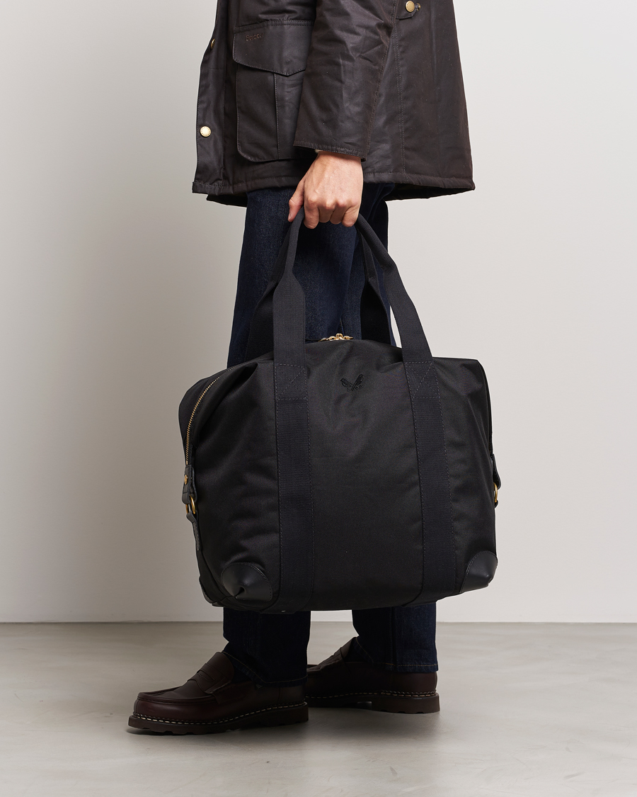 Herre | Tasker | Bennett Winch | Small Nylon Cargo Bag Black