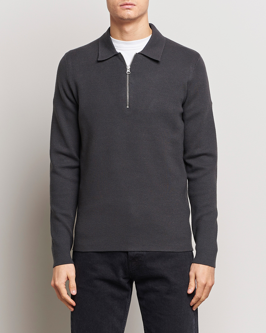 Herre |  | Samsøe Samsøe | Guna Half Zip Volcanic Ash