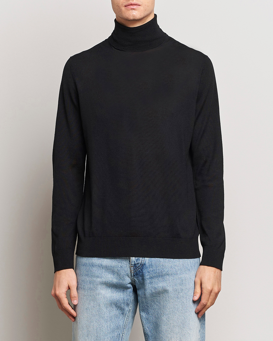 Herre | Trøjer | NN07 | Richard Wool Rollneck Black