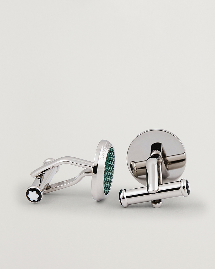 Herre | Manchetknapper | Montblanc | Cufflinks Meisterstück Green Steel