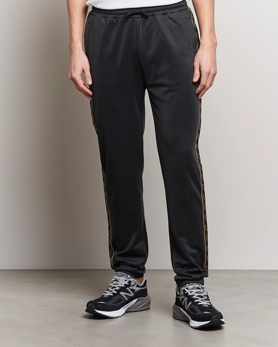 Herre | Tøj | Fred Perry | Taped Track Pants Black