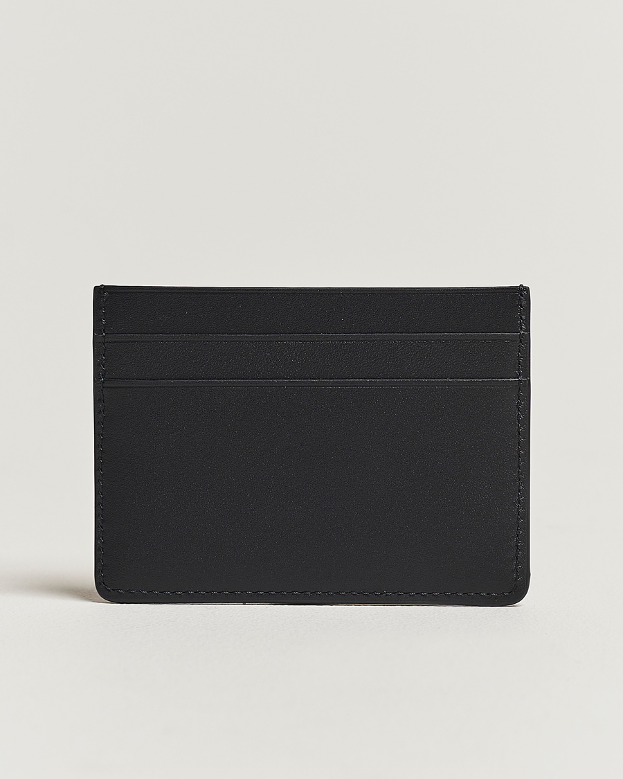 Herre | Jil Sander | Jil Sander | Soft Calf Leather Card Holder Black