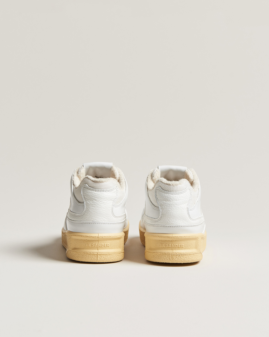 Herre | Sneakers med lavt skaft | Jil Sander | Low Basket Sneakers White