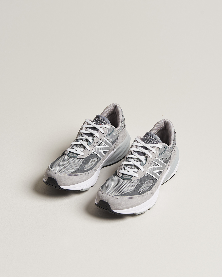 Herre | Sneakers | New Balance Made In US & UK | New Balance Made in USA 990v6 Sneakers Grey