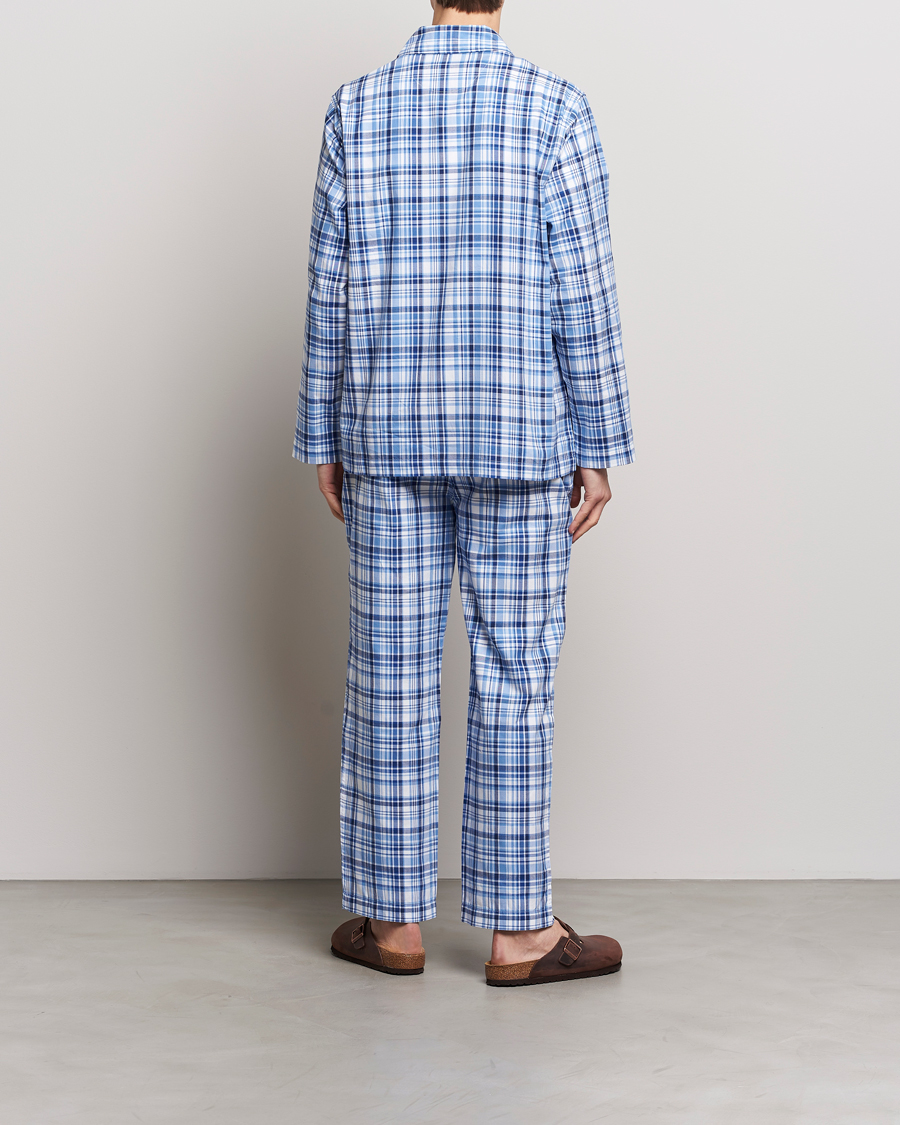 Herre | Afdelinger | Polo Ralph Lauren | Cotton Checked Pyjama Set Blue Plaid