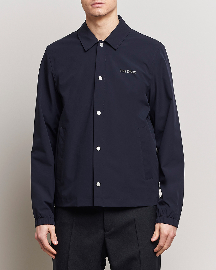 Herre | Casual jakker | LES DEUX | Idris Coach Jacket Dark Navy