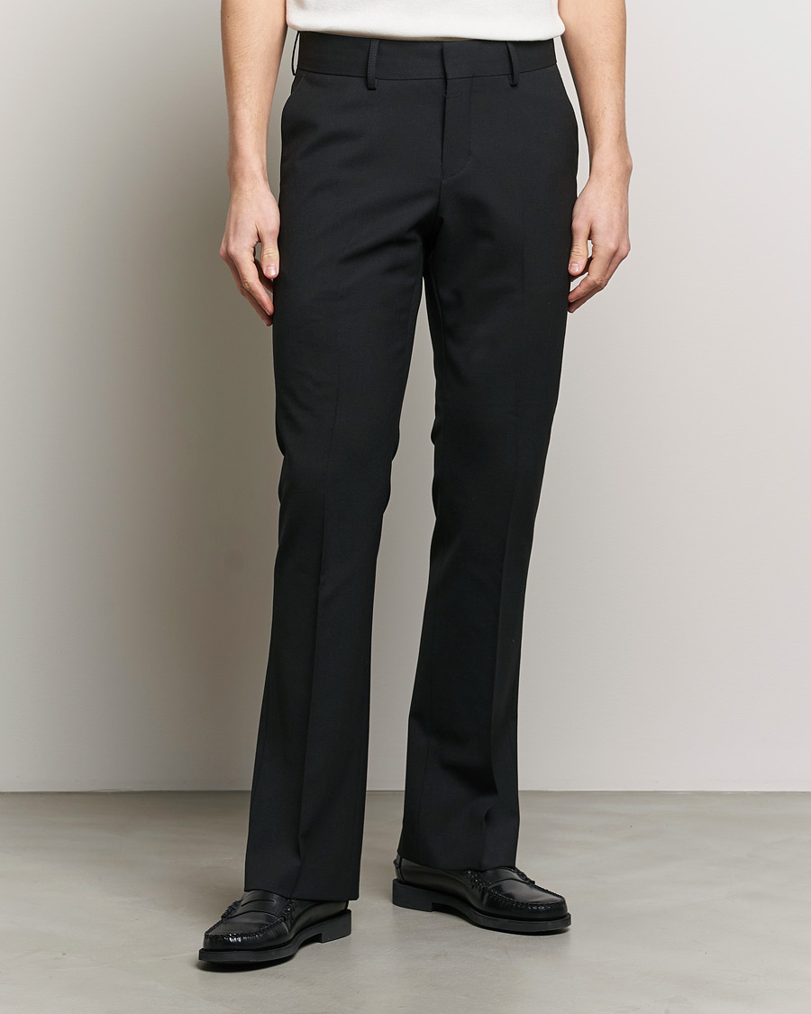 Herre | Pæne bukser | Tiger of Sweden | Trae Flare Trousers Black