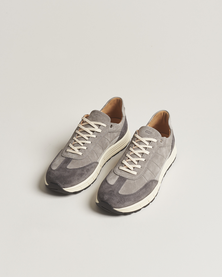 Herre | Sko i ruskind | CQP | Renna Suede Runner Granit