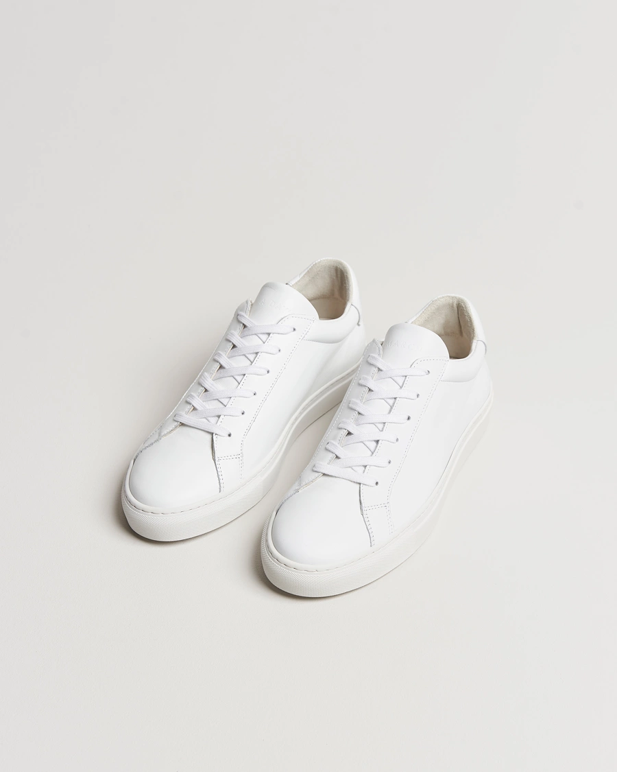 Herre | A Day's March | A Day\'s March | Leather Marching Sneaker White