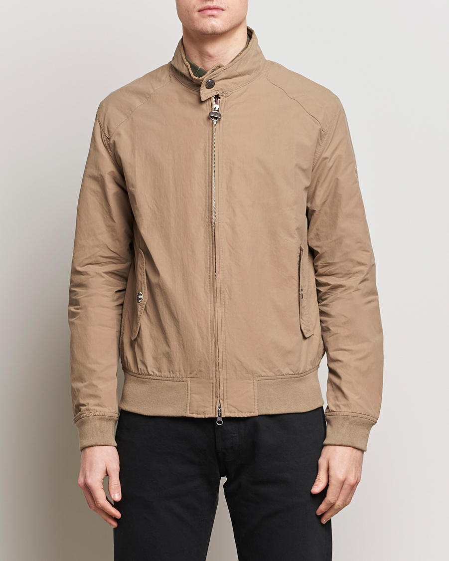 Herre | Casual jakker | Barbour International | Rectifier Harrington Steve McQueen Jacket Military Brown