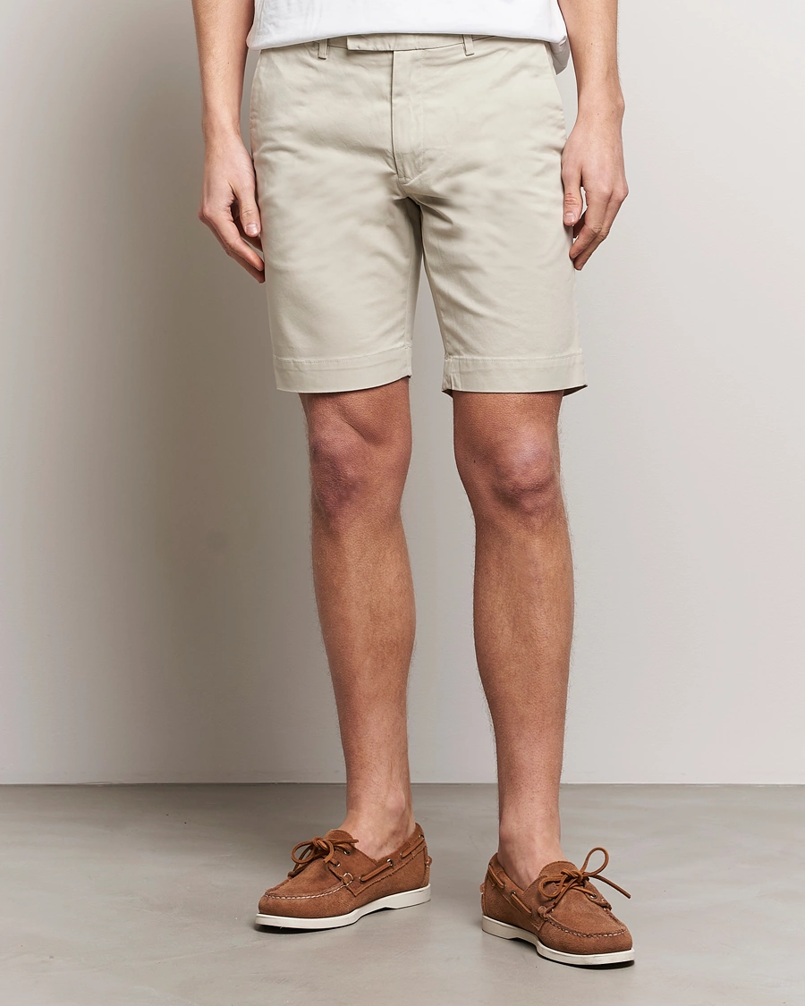 Herre | 30% udsalg | Polo Ralph Lauren | Tailored Slim Fit Shorts Classic Stone