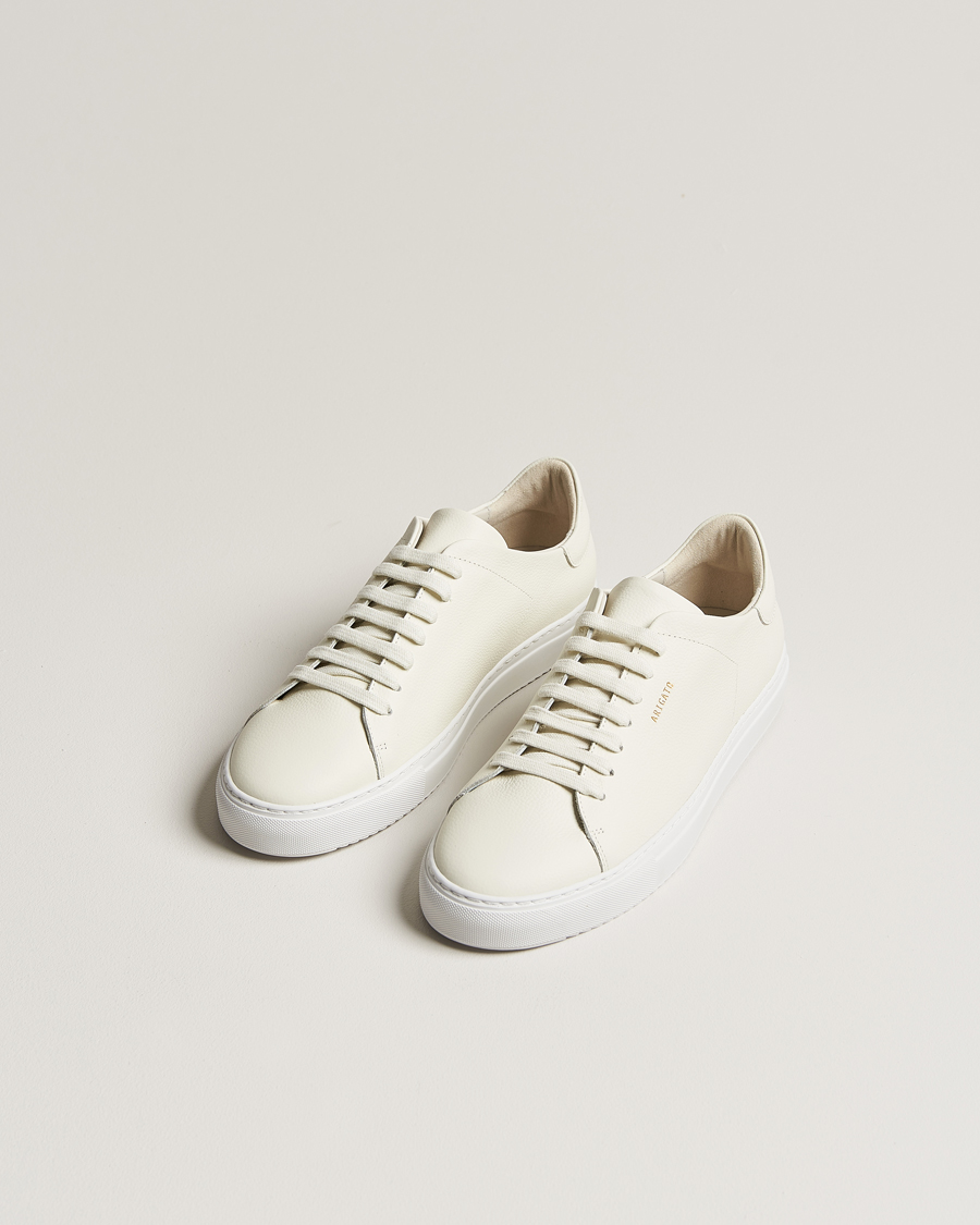 Axel Arigato Clean 90 Sneaker White Grained Leather CareOfCarl.dk