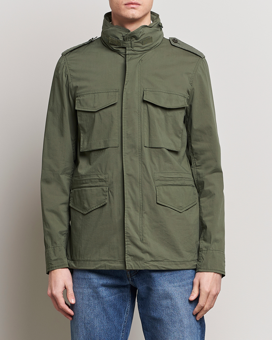 Herre | Forårsjakker | Aspesi | Lightweight Cotton Field Jacket Military