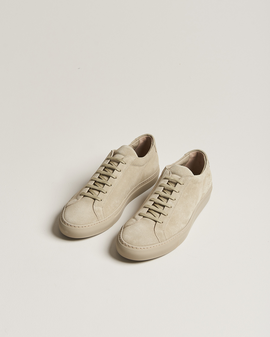 Herre | Sneakers | Common Projects | Original Achilles Suede Sneaker Bone
