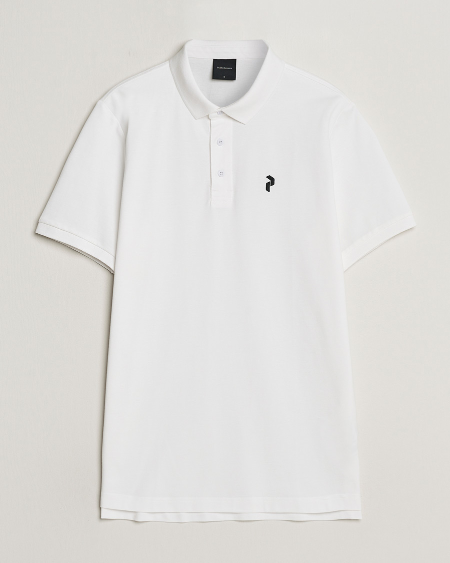 Herre | Polotrøjer | Peak Performance | Classic Cotton Polo White