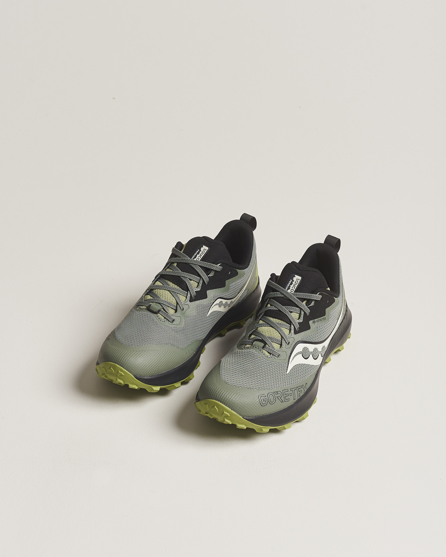 Herre | Saucony | Saucony | Peregrine 14 Gore-Tex Trail Sneaker Olive