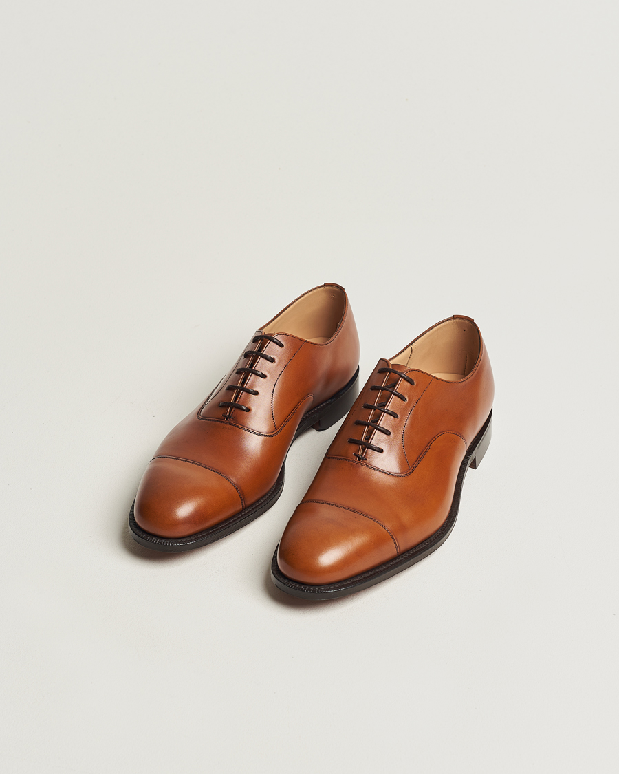 Herre | Oxfords | Church\'s | Consul Calf Leather Oxford Walnut