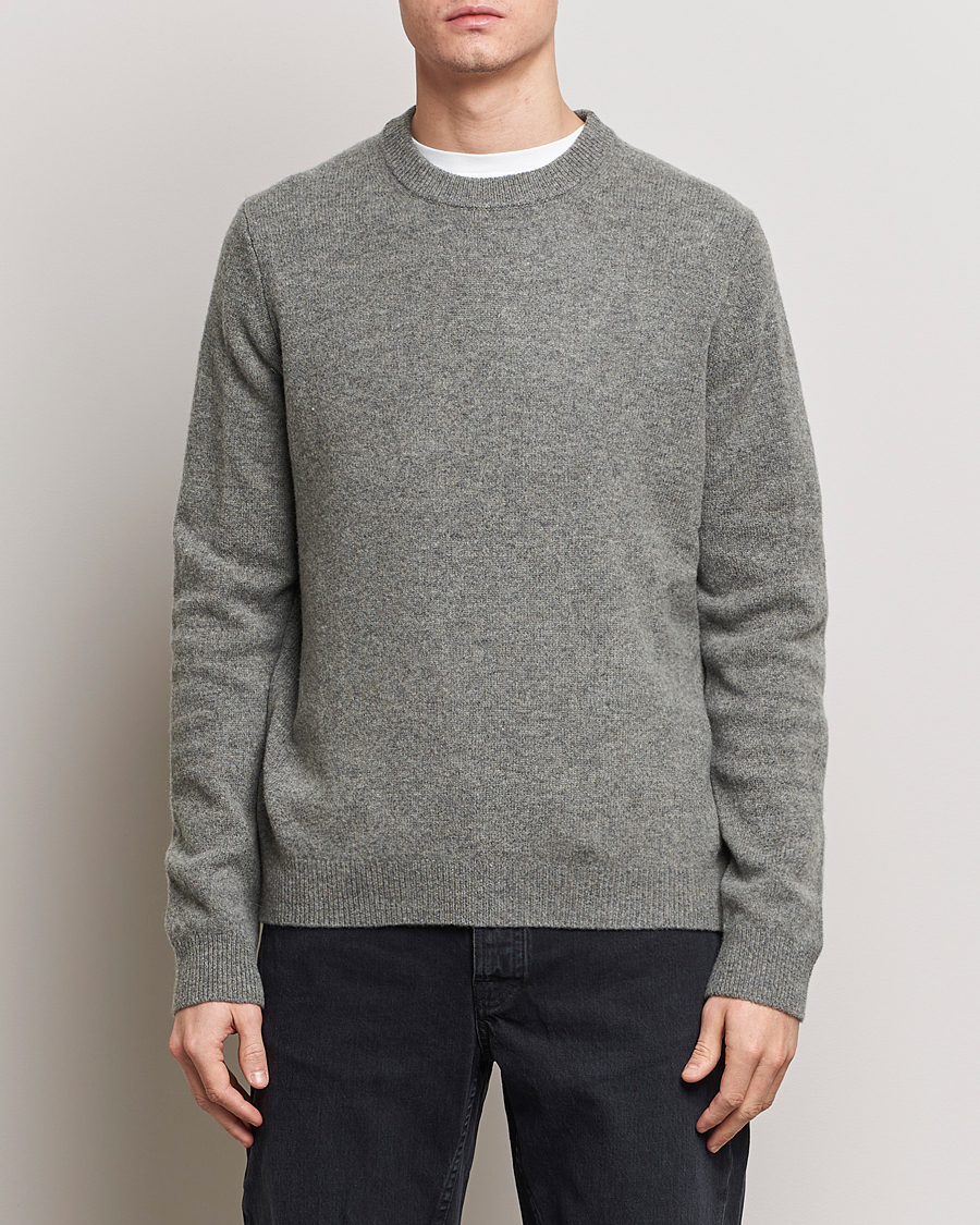 Herre | Samsøe Samsøe | Samsøe Samsøe | Isak Crew Neck Dark Grey