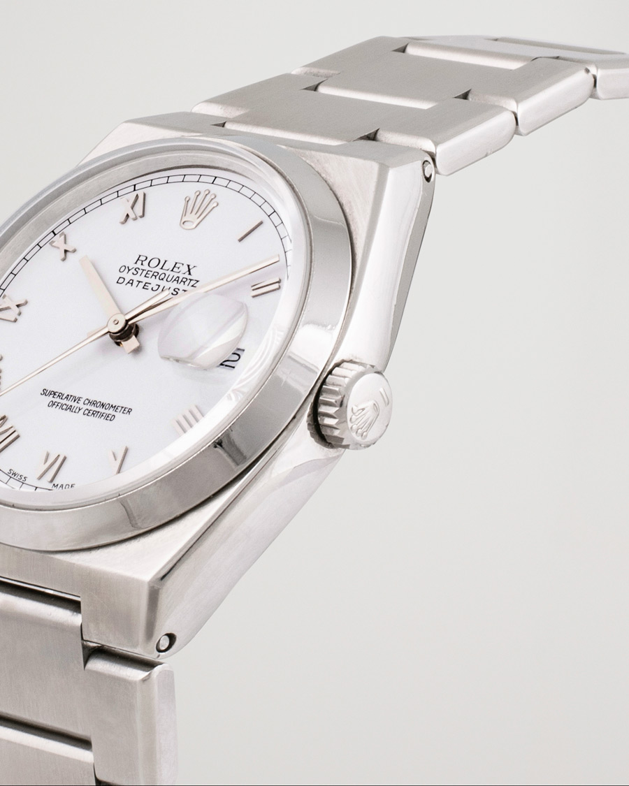 Herre | Rolex Pre-Owned Oysterquartz 17000 Silver | Rolex Pre-Owned | Oysterquartz 17000 Silver
