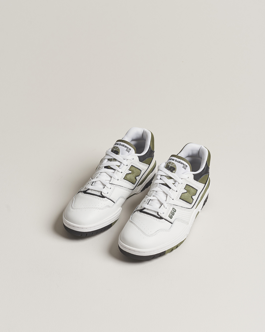 Herre | Sneakers | New Balance | 550 Sneakers White/Green