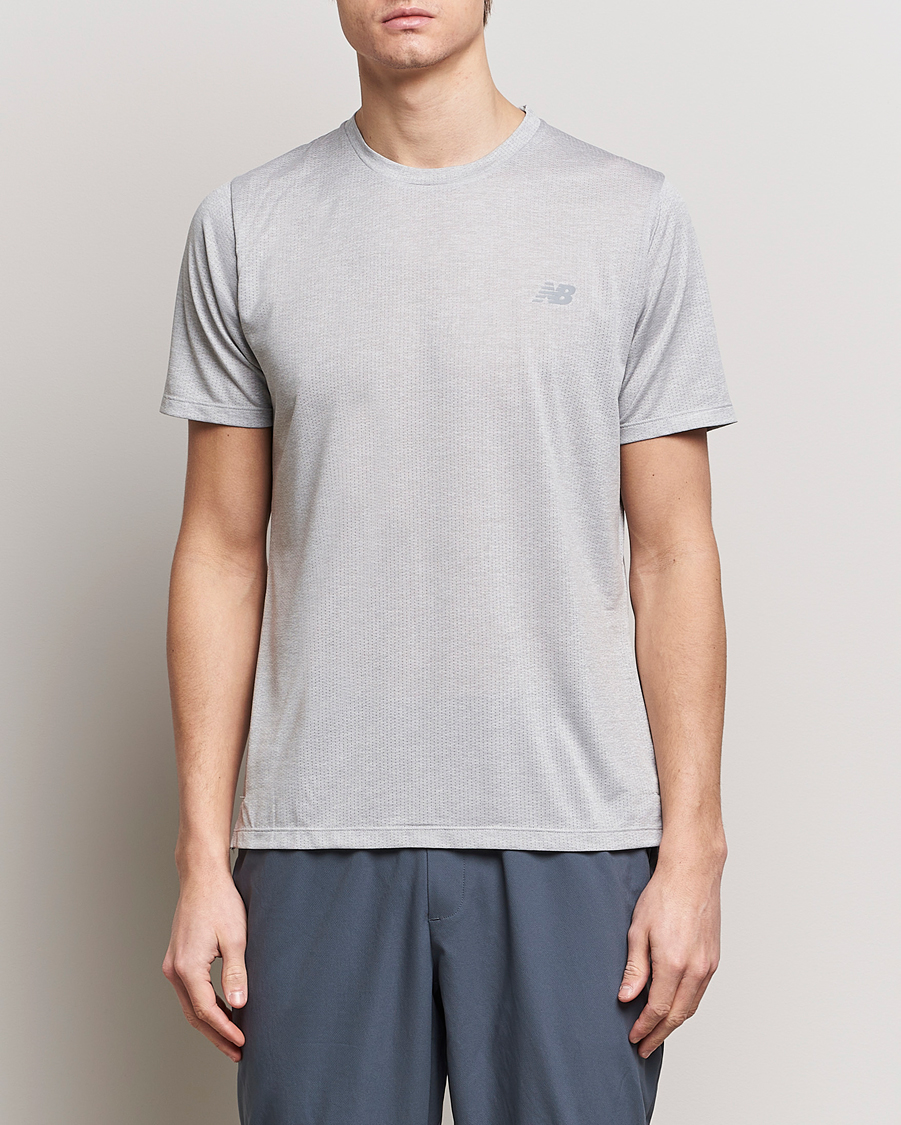 Herre |  | New Balance Running | Athletics Run T-Shirt Athletics Grey