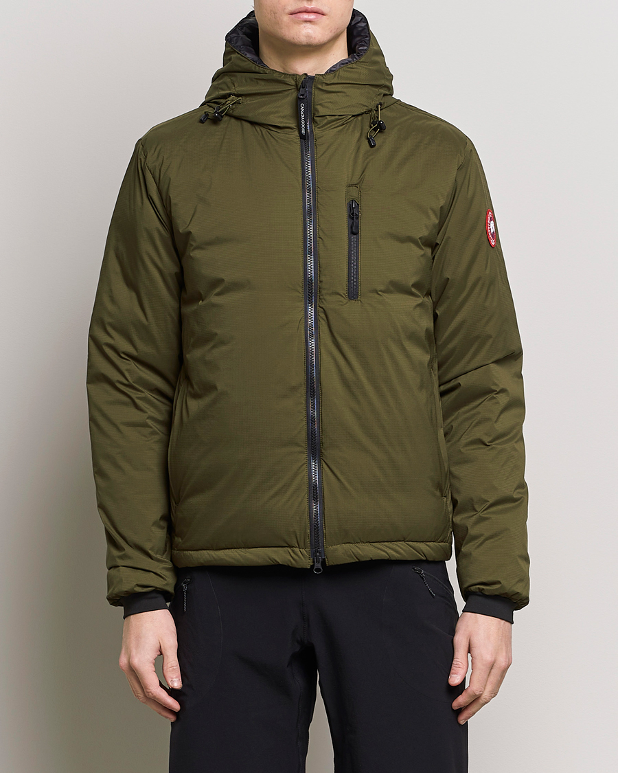 Canada goose lodge hoody vs arcteryx best sale