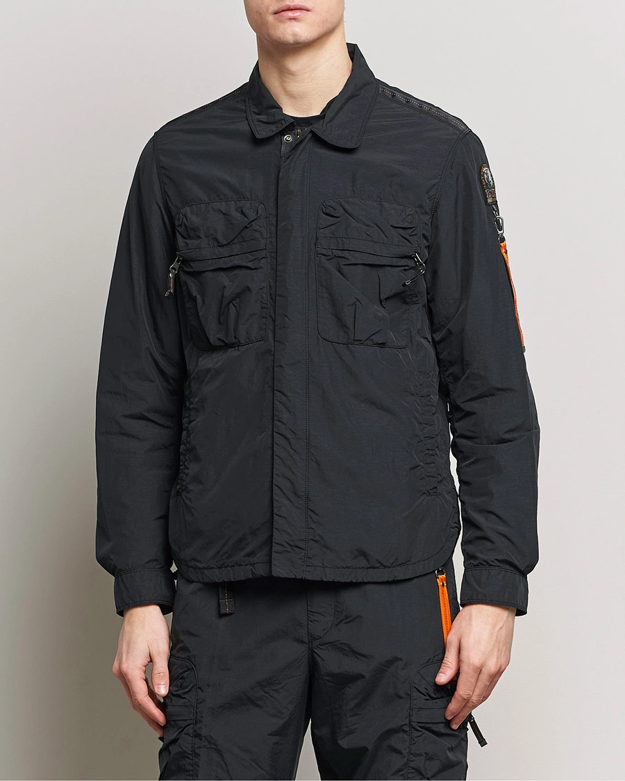 Herre | Tøj | Parajumpers | Millard Vintage Nylon Jacket Black