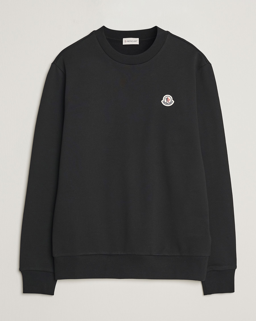 Herre | Trøjer | Moncler | Logo Sweatshirt Black