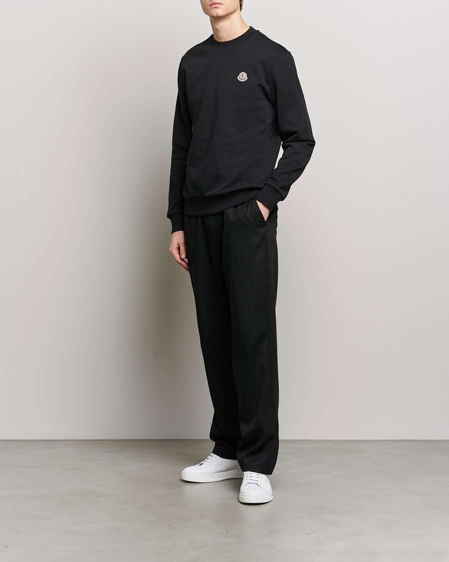 Herre | Trøjer | Moncler | Logo Sweatshirt Black