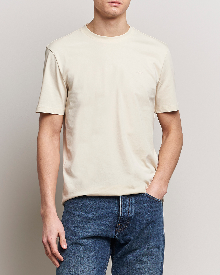 Herre |  | BOSS BLACK | Thompson T-Shirt Open White